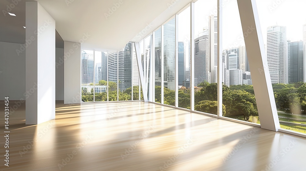 Obraz premium Bright Minimalist Interior Design