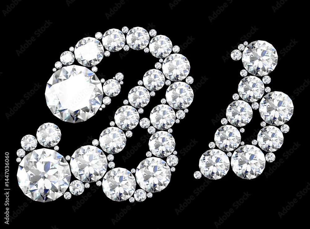 diamond letters with gemstones isolated on black. (high resolution 3D image). diamond letters with gemstones isolated on black. (high resolution 3D image).