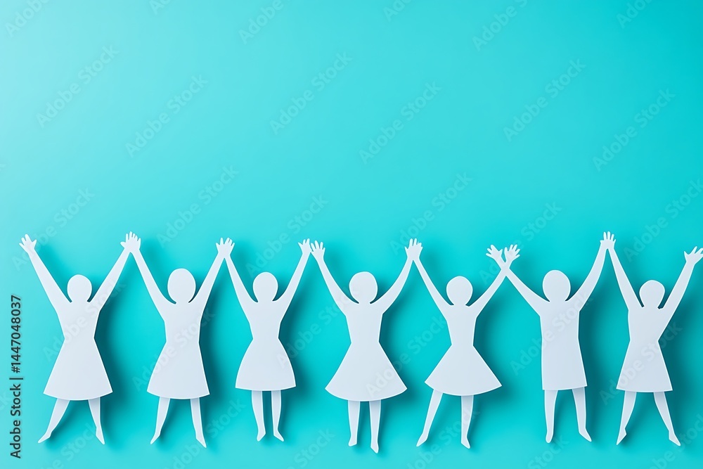 Fototapeta premium Women Celebrating Success Together