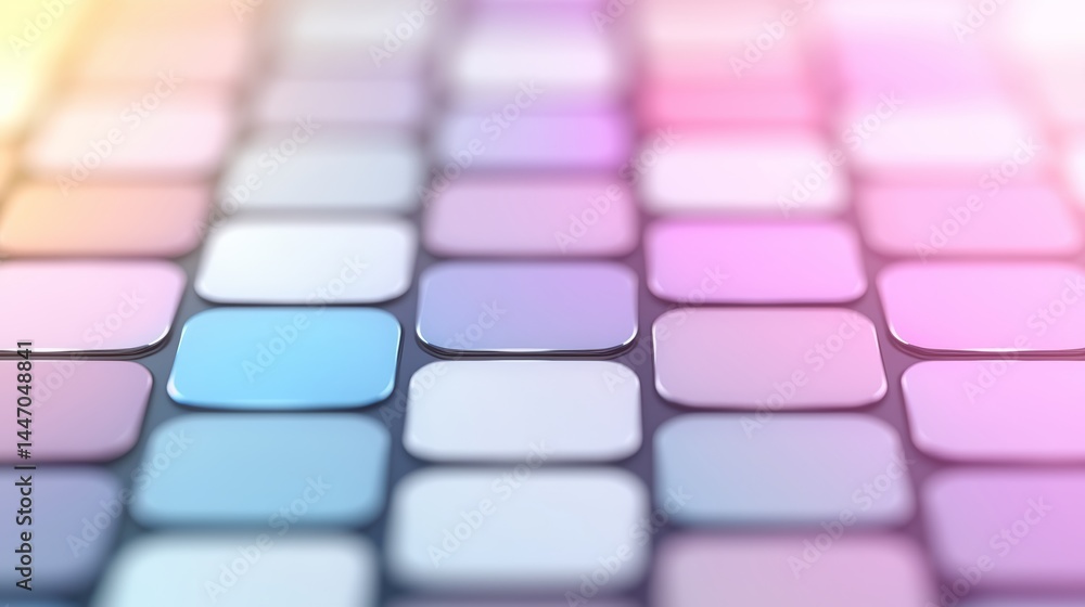 Pastel Color Square Tile Gradient Background Pastel Color Square Tile Gradient Background