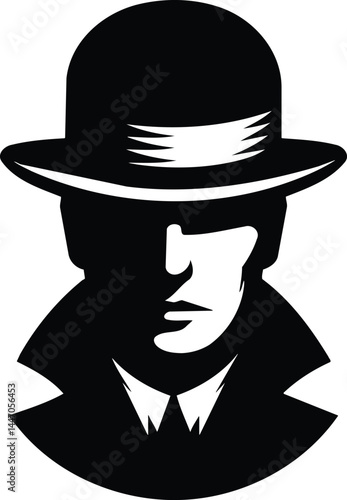 Enigmatic Person Silhouette