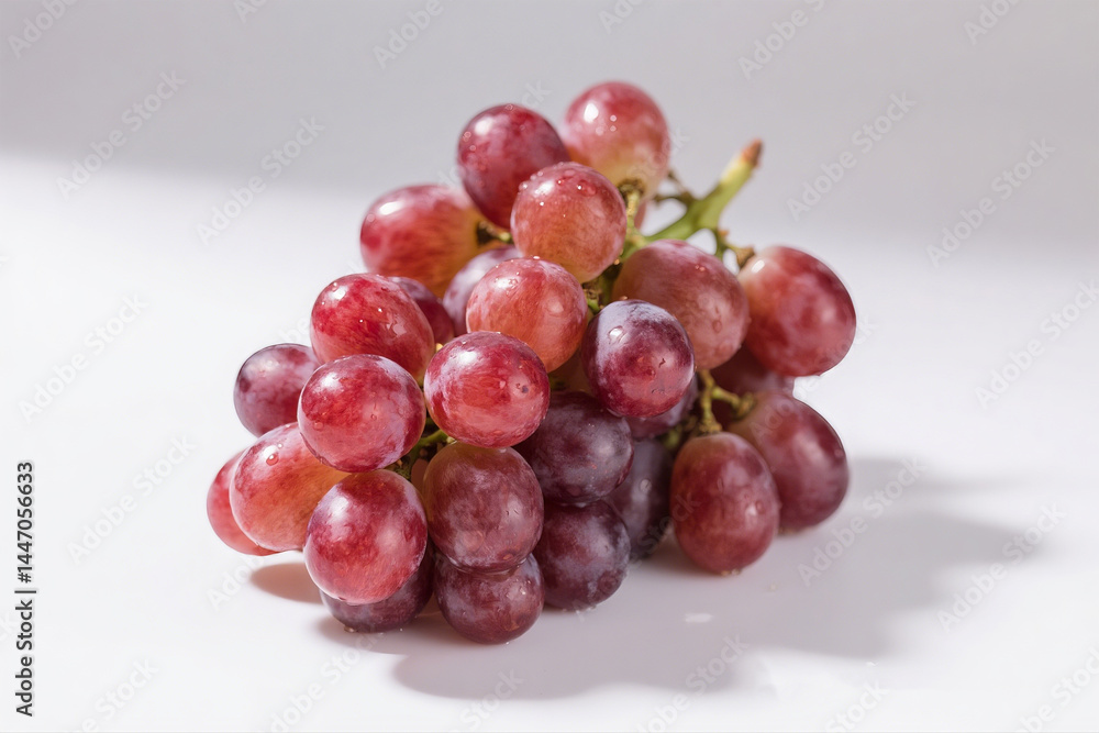 Juicy Purple Grapes Studio Shot Juicy Purple Grapes Studio Shot