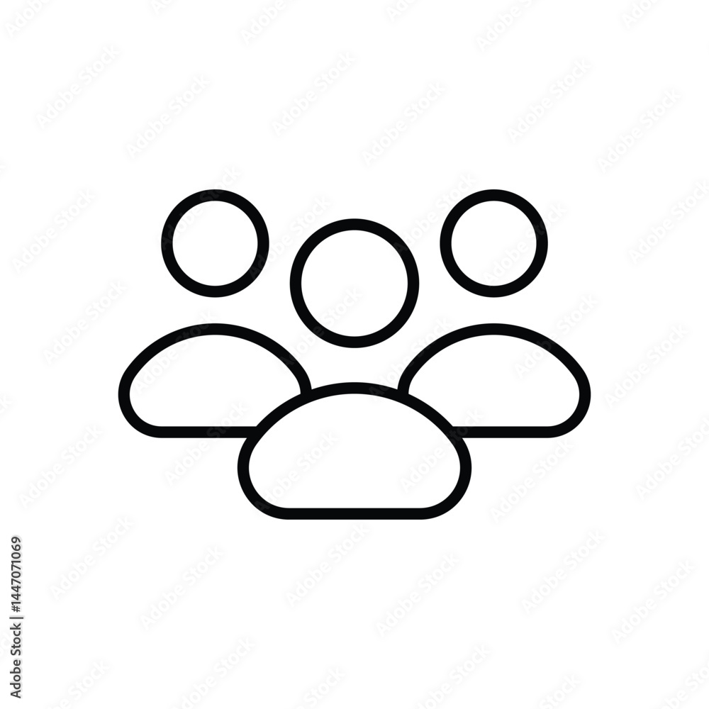 Customer icon vector stock illustration Customer icon vector stock illustration