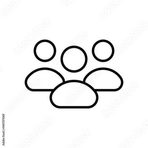 Customer icon vector stock illustration