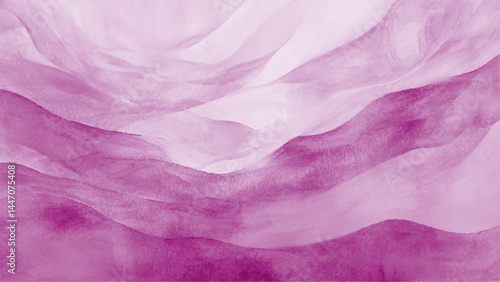 Soft waves of purple hues, calming and gentle, design, background
