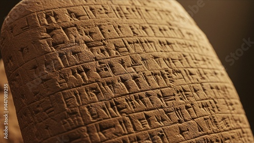 Naklejka Ancient Cuneiform Tablet