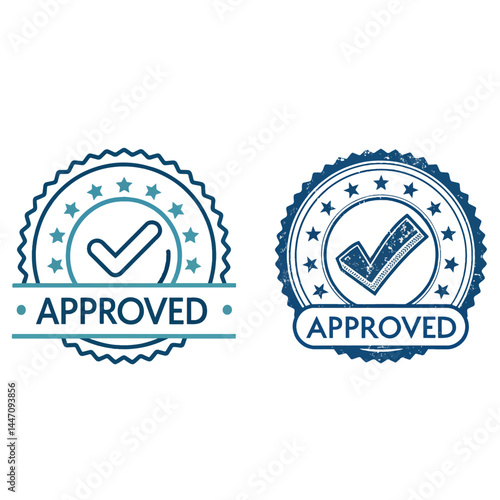 approved logo,Label Stamp Logo,and badge label,vector template