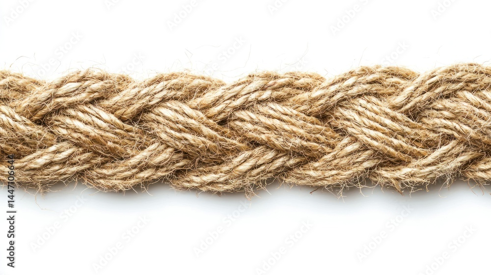 Jute isolated on white background Jute isolated on white background