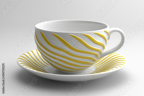 A stylish image of a coffee...