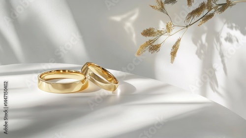 Elegant gold wedding rings (21)