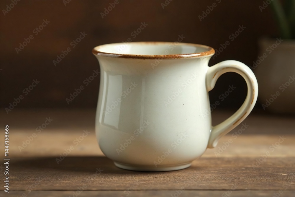Large capacity, rustic style mug, off-white tone , hot beverage, photography, antique Large capacity, rustic style mug, off-white tone , hot beverage, photography, antique