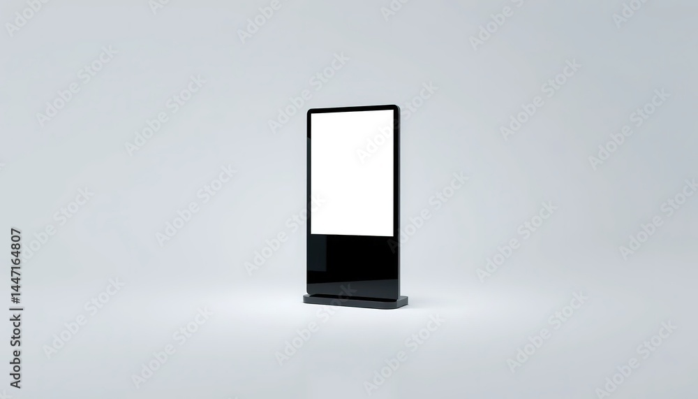 Blank white pylon banner mockup, front view, isolated, 3d rendering. Empty outdoor signage mock up. Clear street poster billboard, 4k image
Blank white pylon banner mockup, front view, isolated, 3d rendering. Empty outdoor signage mock up. Clear street poster billboard, 4k image