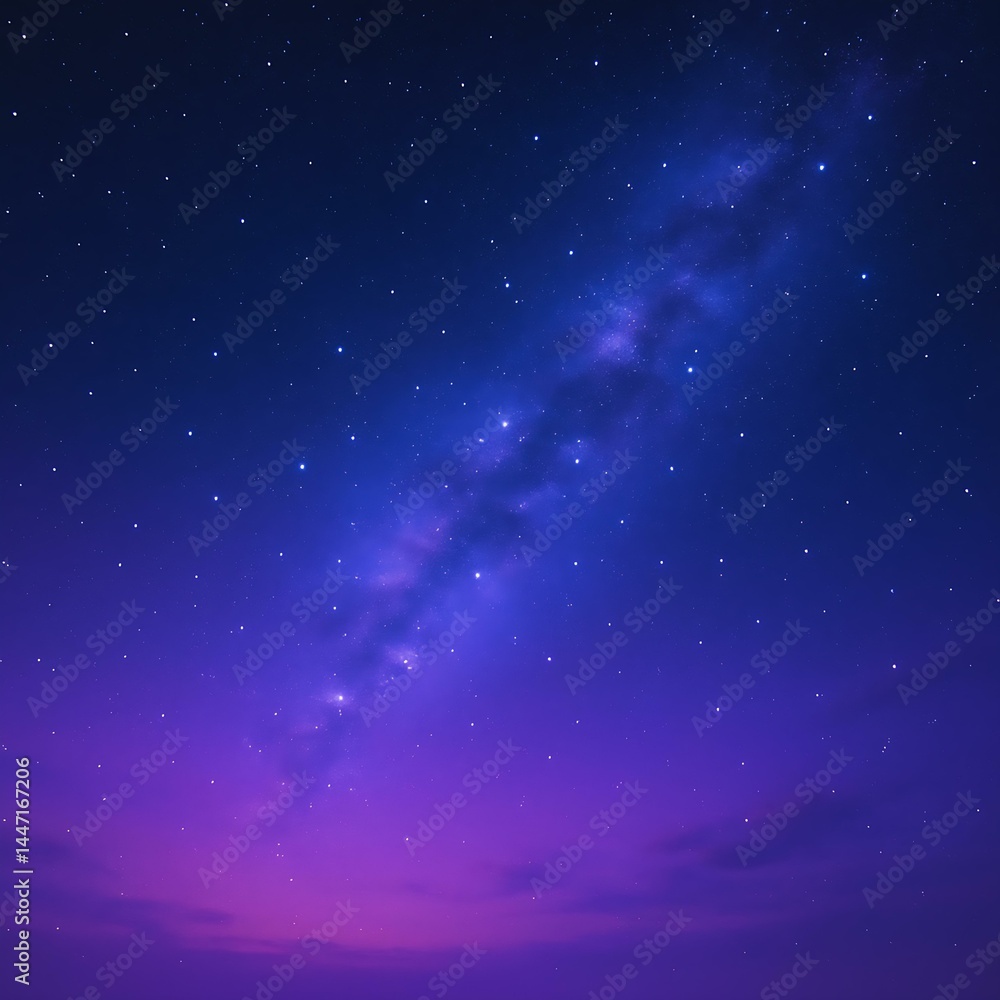 Fototapeta premium purple_twilight_galaxy_01