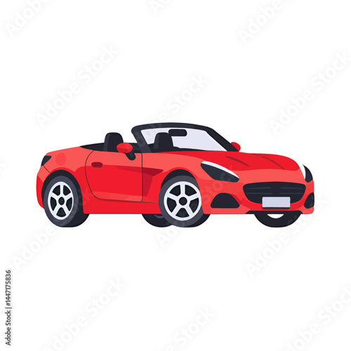 Red_Convertible_Car_Illustration_Sleek_Design_Automotive_Icon_Open_Top_Vehicle_Modern_Car_Image_Transportation_Concept_Luxury_Roadster_Graphics_Artwork