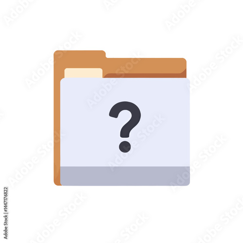 Unknown_File_Icon_Help_Document_Folder_with_Question_Mark_Representing_Missing_Data_Lost_Files_or_Troubleshooting_Information_Storage