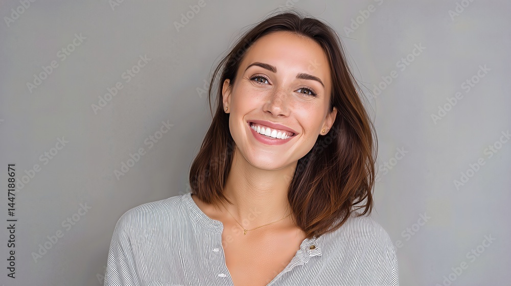 A beautiful brunette woman smiles confidently at the camera, her brown hair framing her face as she poses in casual attire, exuding both elegance and approachability.
A beautiful brunette woman smiles confidently at the camera, her brown hair framing her face as she poses in casual attire, exuding both elegance and approachability.