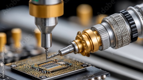 Precision microdrills targeting complex circuit board
