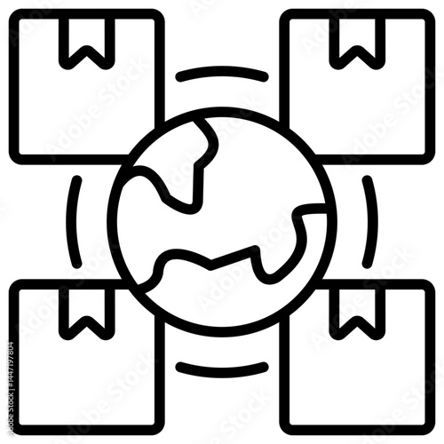 Global Market Icon