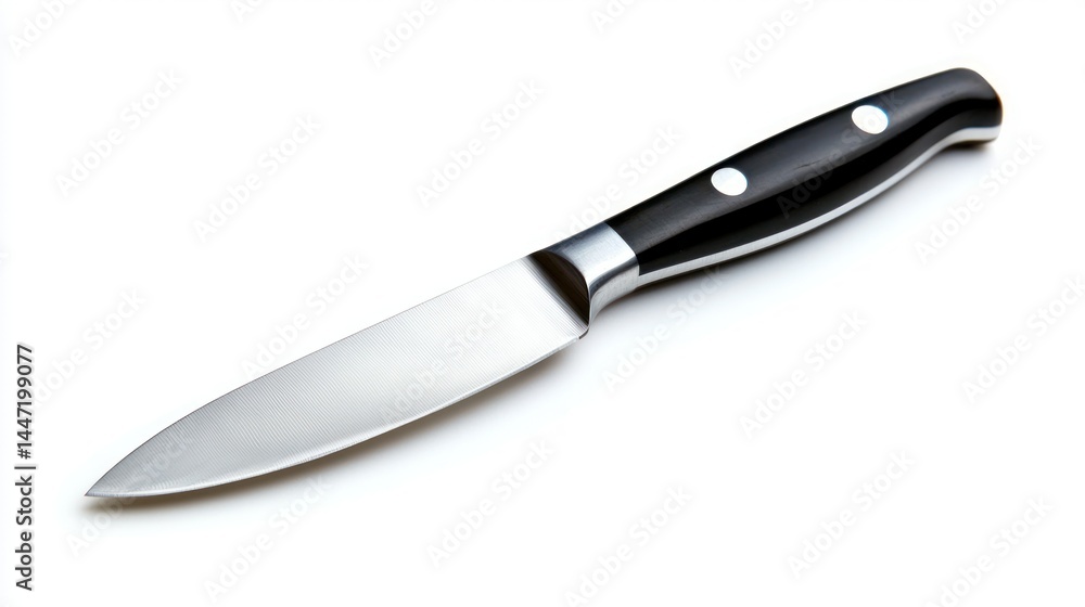Paring knife isolated on white background Paring knife isolated on white background
