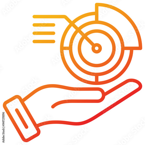 Market Share Analysis Icon