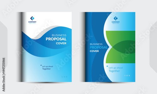 Corporate Business Proposal cover Design Template
