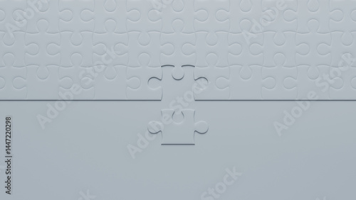 Final Piece to Complete the Puzzle: A Symbol of Solution and Strategy