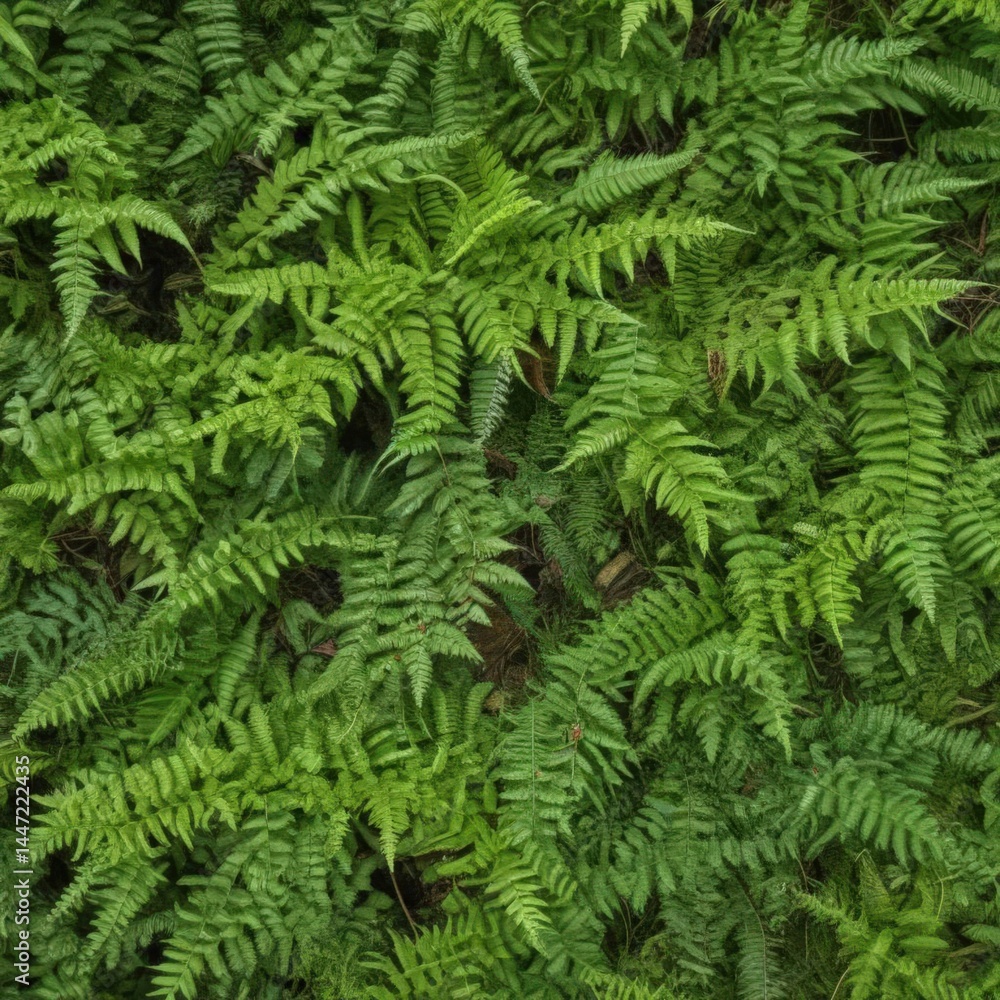 Obraz premium green fern background, green fern leaves, fern leaf background
