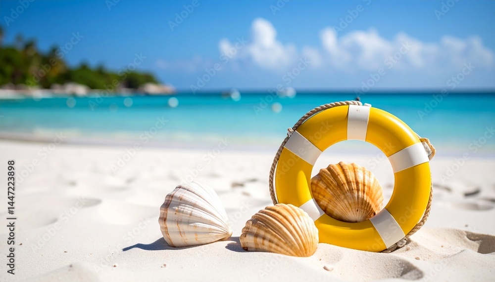 Obraz premium summer vacation concept