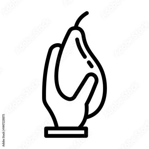 Holding Fresh Fruit Icon