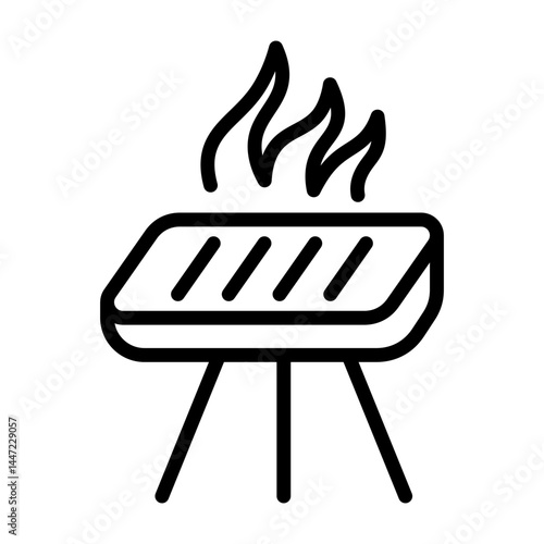 Grilling Food Icon