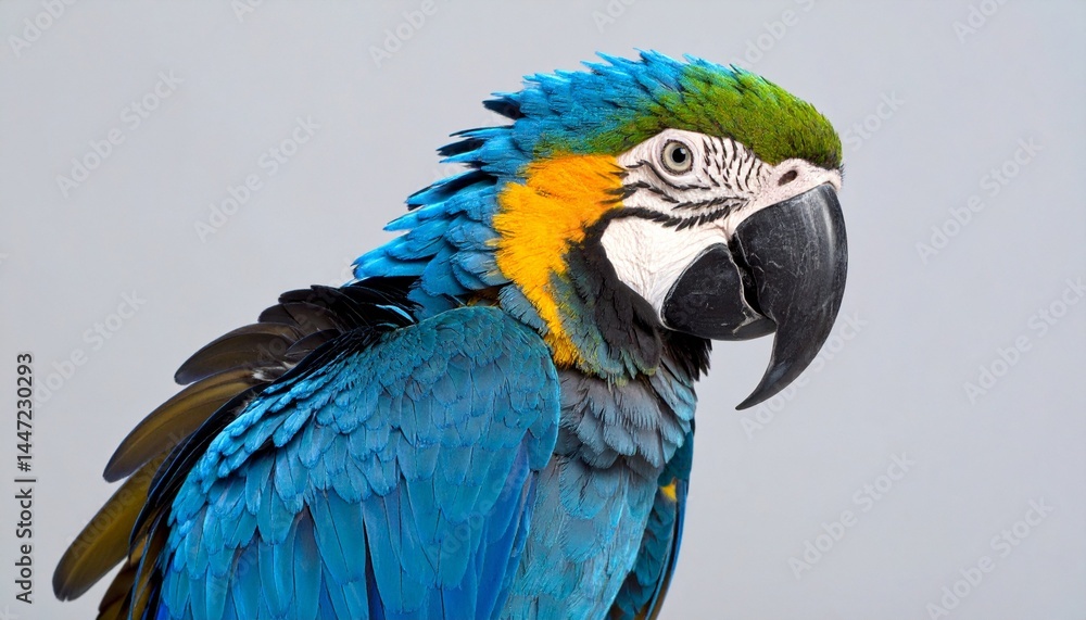 Obraz premium blue and yellow macaw