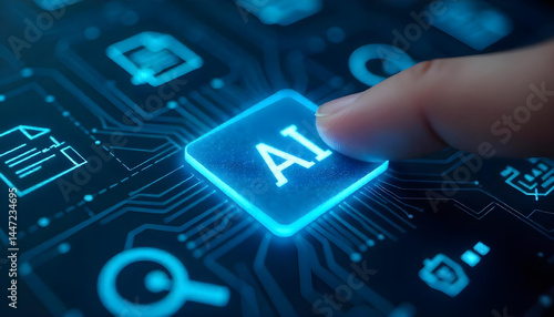 Ai circuit board with finger