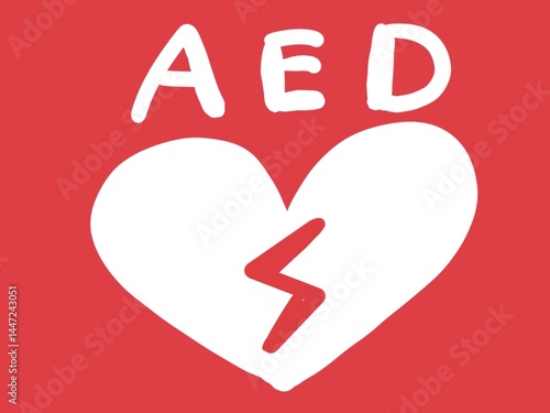 AEDのマーク