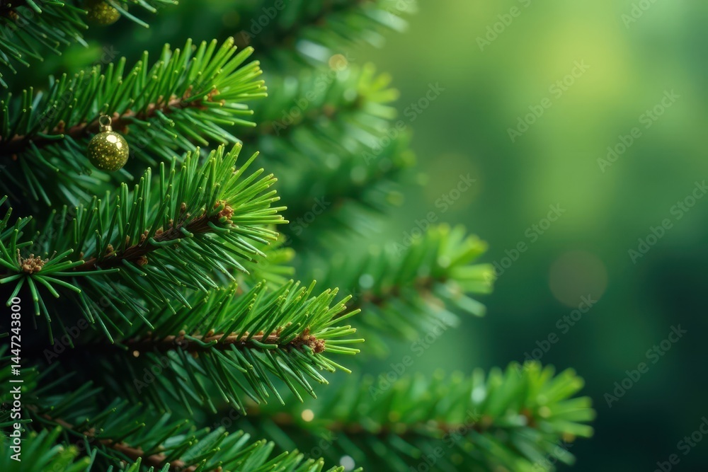 Lush green Christmas tree branches, soft focus background , evergreen, foliage, pine Lush green Christmas tree branches, soft focus background , evergreen, foliage, pine