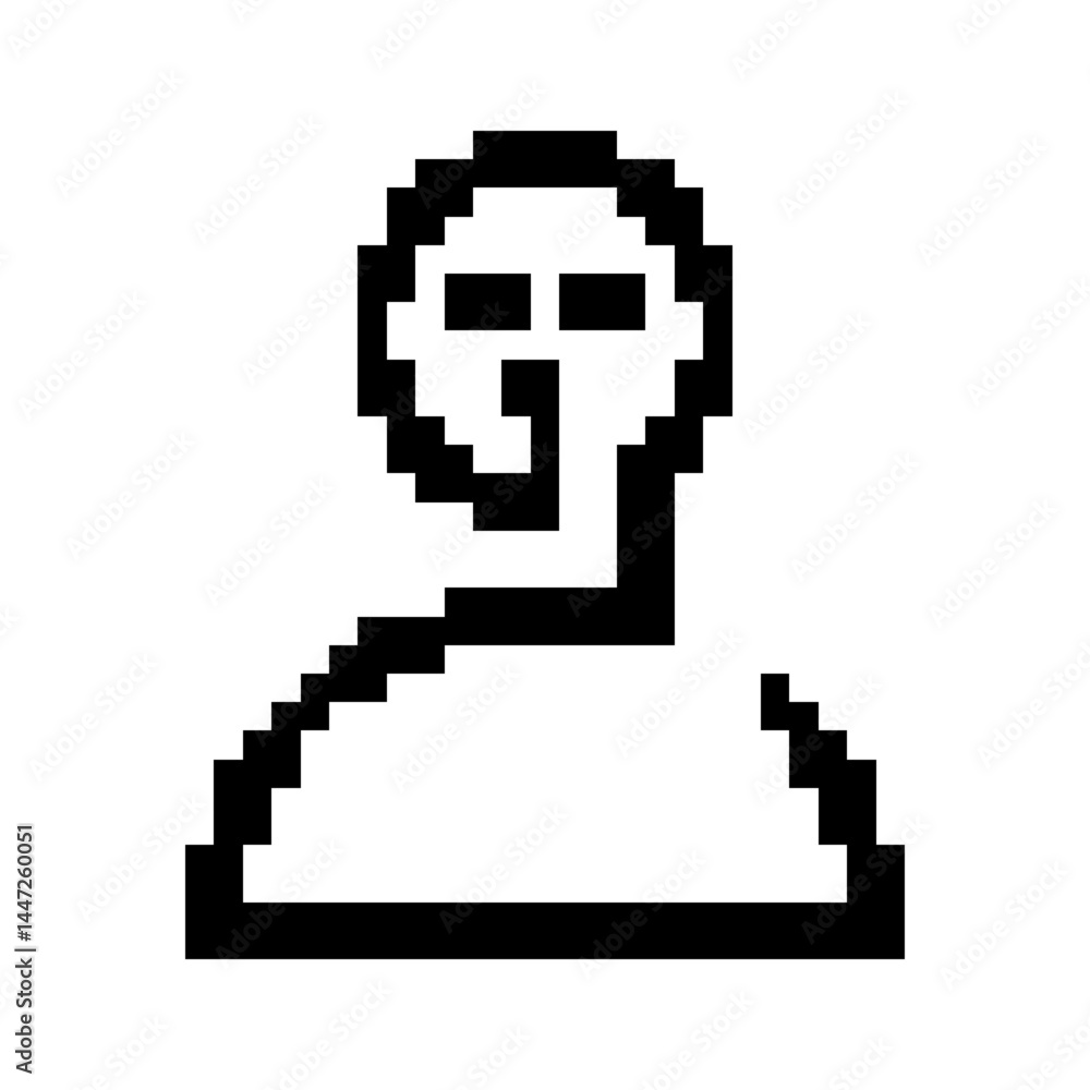 pixelate people icon pixelate people icon