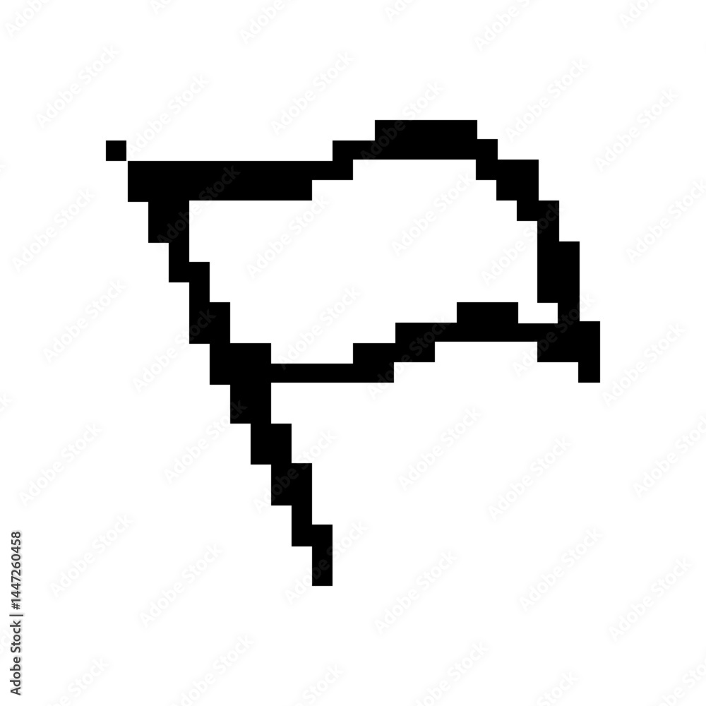 pixelate flag icon pixelate flag icon