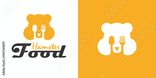 food logo Template design element with modern concept.
