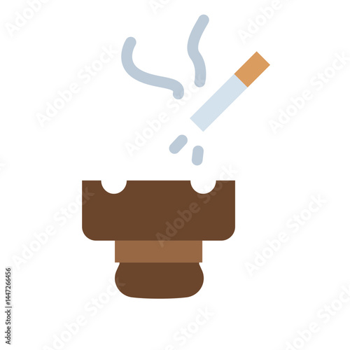 Coconut Shell Ashtray Icon