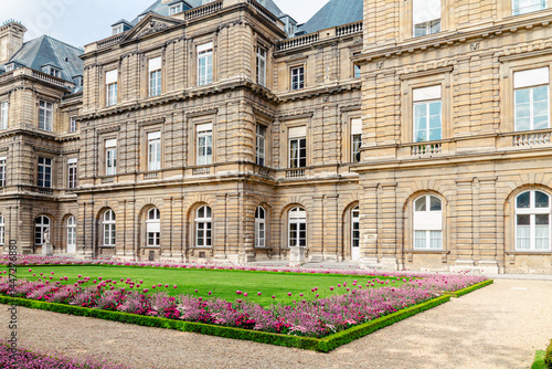 Obraz na płótnie Luxembourg Palace or Senate Palace. Paris, France. w salonie