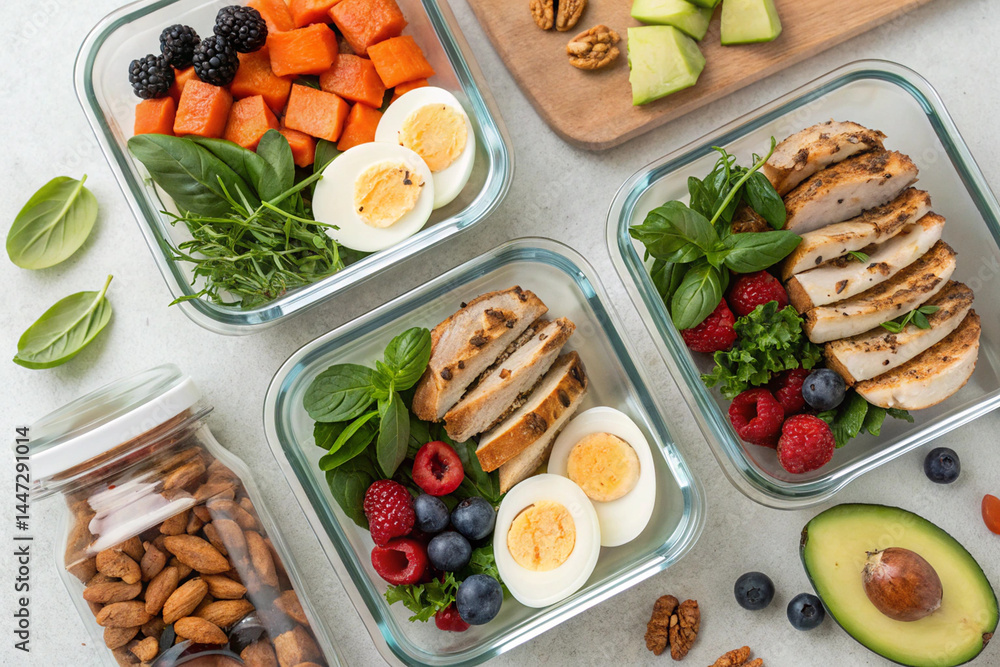 Paleo Diet Meal Preparation Weekly Containers Paleo Diet Meal Preparation Weekly Containers