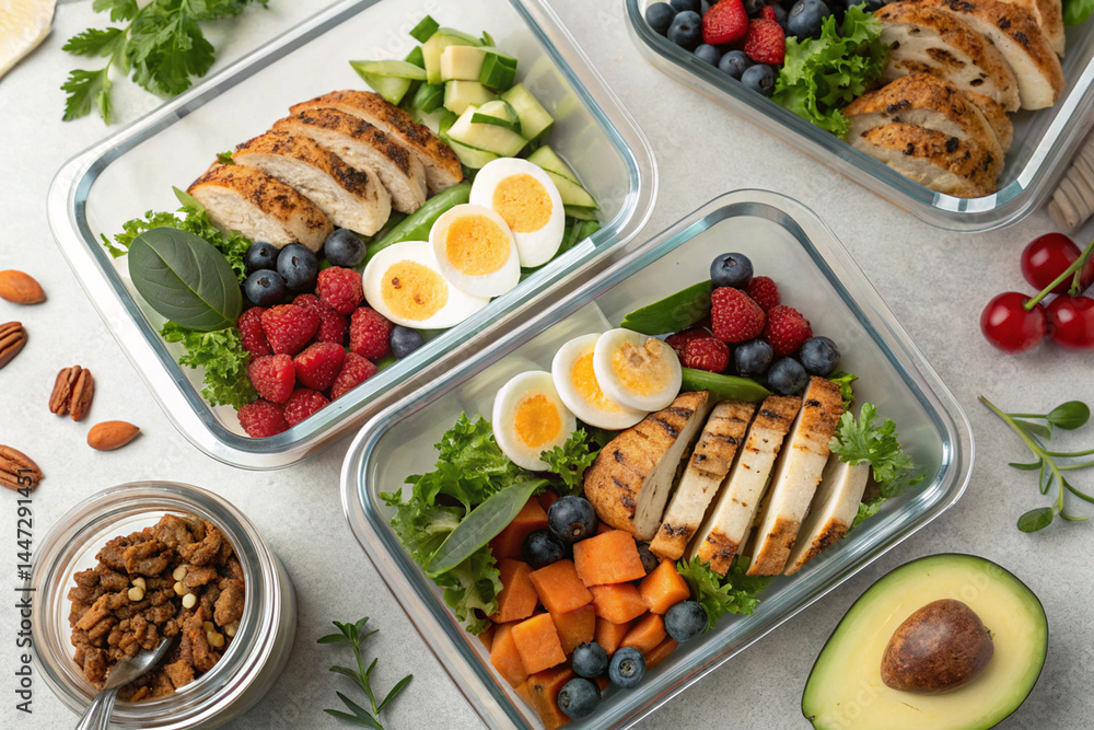 Paleo Diet Meal Preparation Weekly Containers Paleo Diet Meal Preparation Weekly Containers