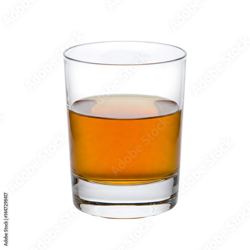 Wallpaper Mural Amber liquid in a rocks glass against a black background showcasing a sophisticated drink ideal for whiskey or bourbon Torontodigital.ca
