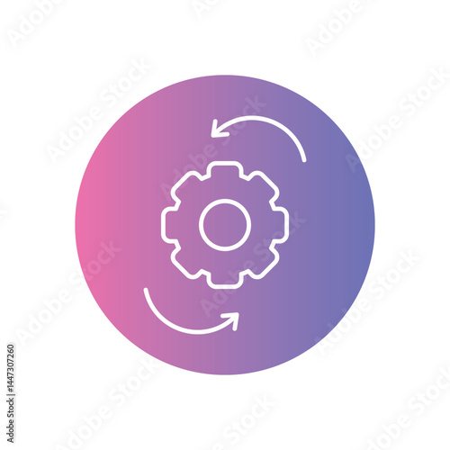 Modification Icon vector stock illustration