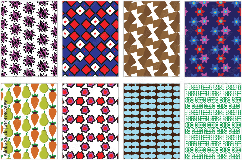Pattern templet design vector file Pattern templet design vector file