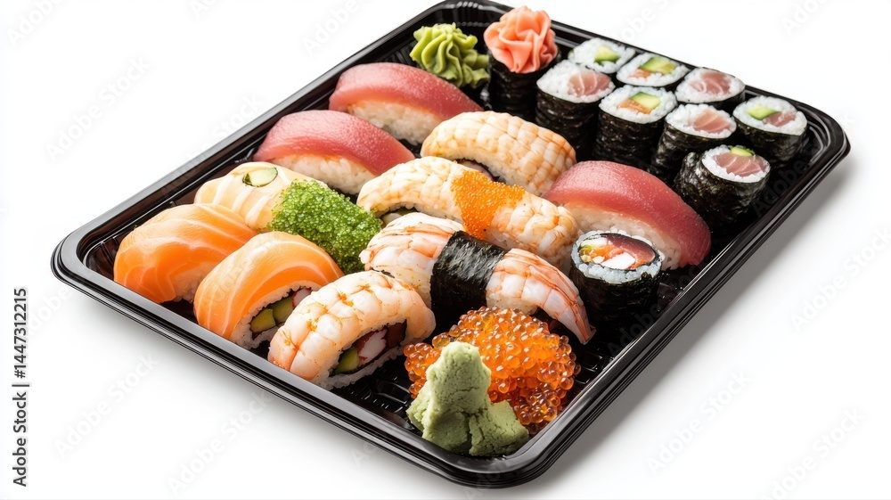 Sushi Platter: Assorted Japanese Cuisine with Tuna, Salmon & Shrimp sushi sushi platter seafood maki Sushi Platter: Assorted Japanese Cuisine with Tuna, Salmon & Shrimp sushi sushi platter seafood maki