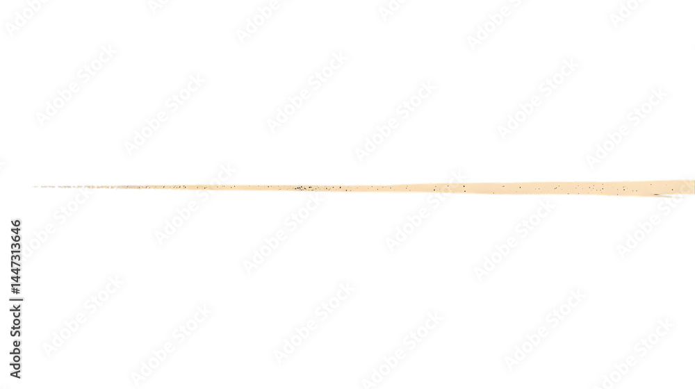 Simple Horizontal Beige Line Illustration, Isolated Background Simple Horizontal Beige Line Illustration, Isolated Background