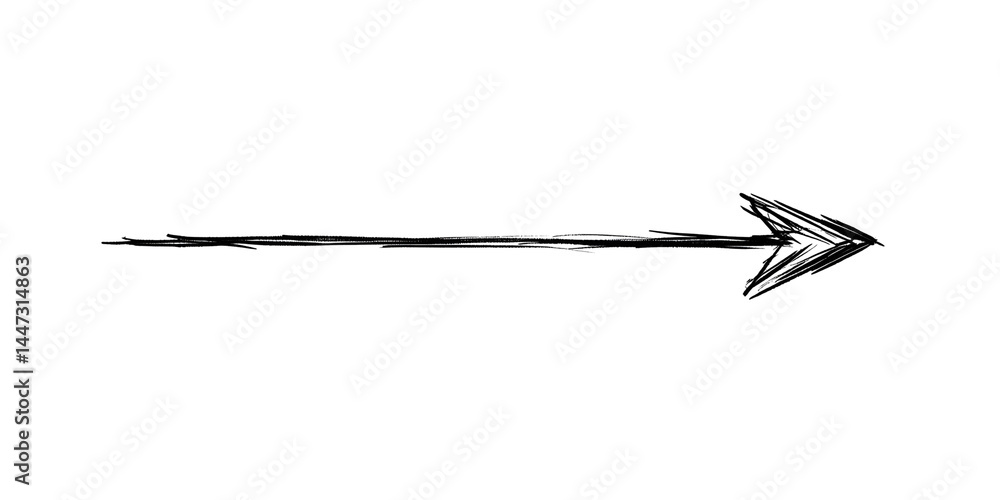 Simple Right Arrow Illustration Graphic Simple Right Arrow Illustration Graphic