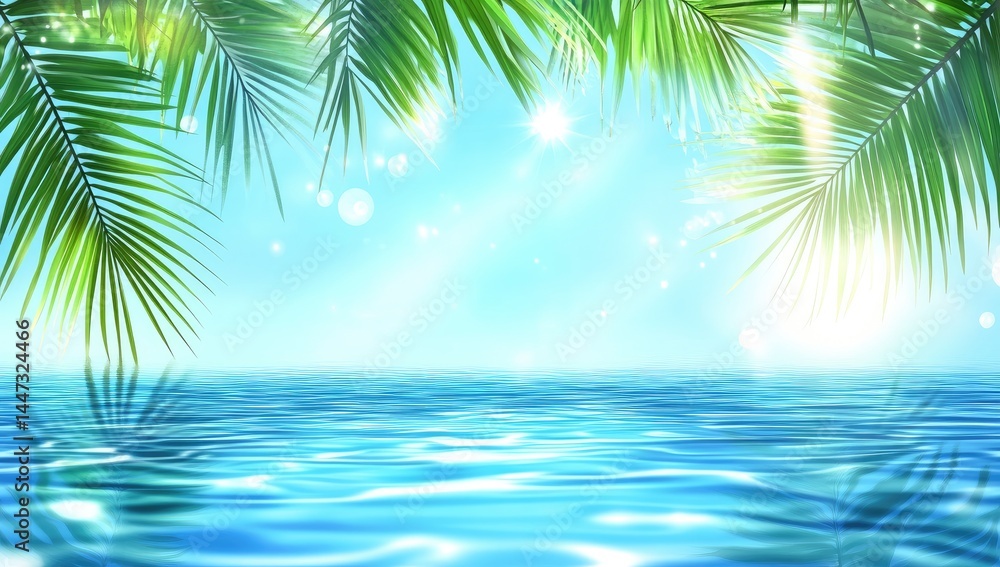 Tropical Ocean Scene (1) Tropical Ocean Scene (1)