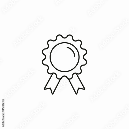 quality badge icon sign vector