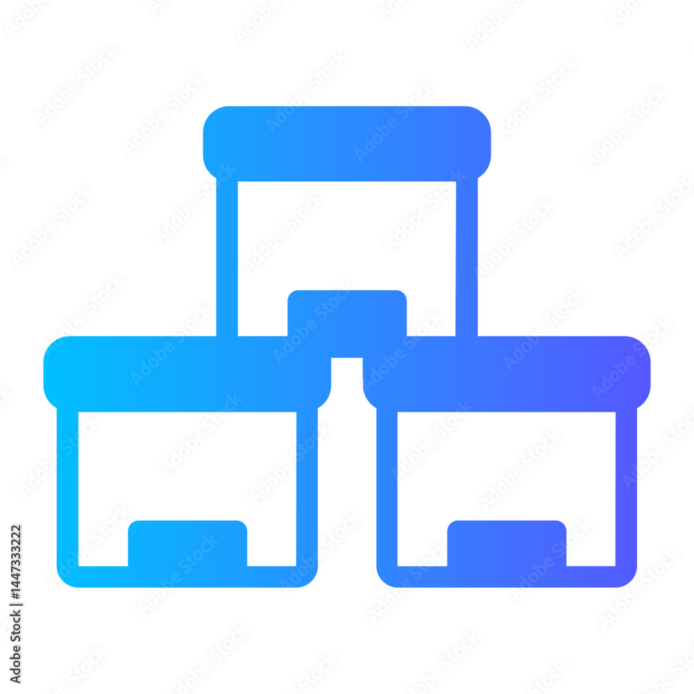 supplier gradient icon supplier gradient icon